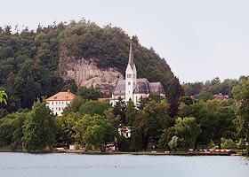 Bled - The church